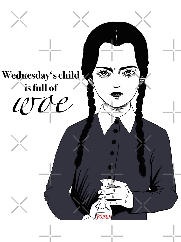 Full of Woe: Wednesday Addams Through the Ages