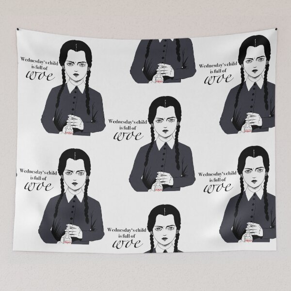 Item preview, Wednesday's child is full of woe  designed and sold by gaslight-n.