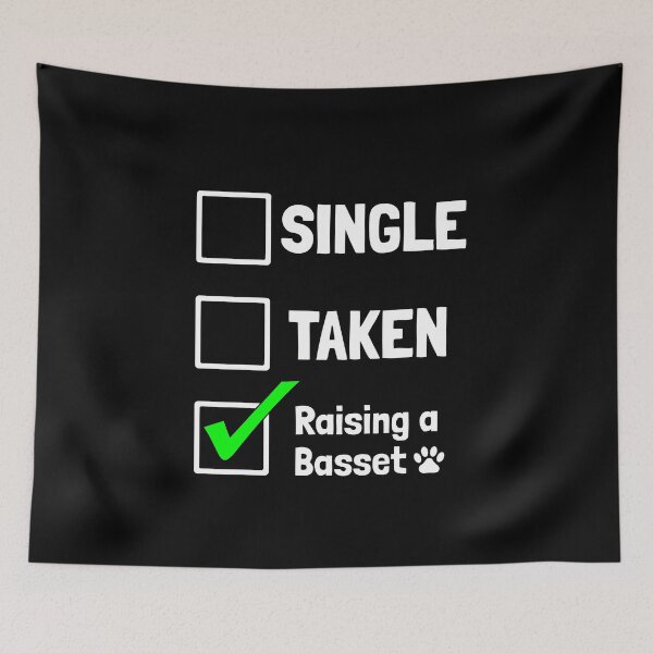 Item preview, Single Taken Raising a Basset Puppy Dog Gift  designed and sold by Guarddogdrive.