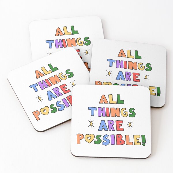 Item preview, All Things Are Possible designed and sold by crystaldraws.