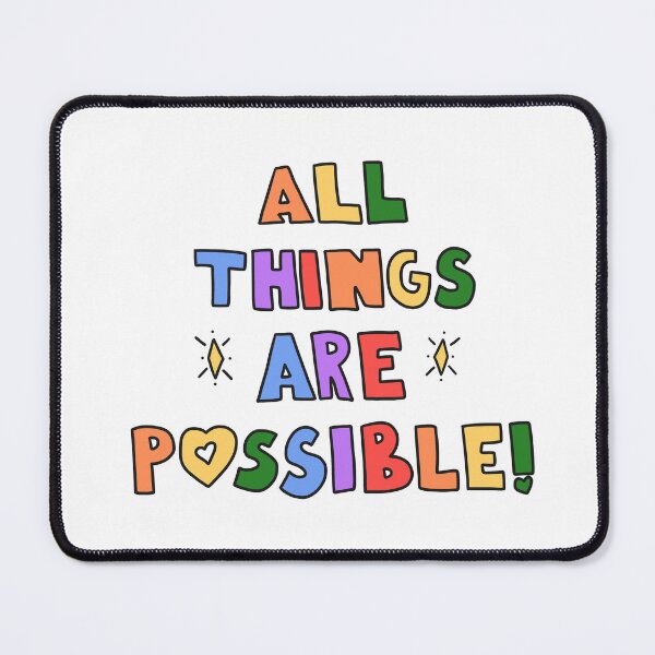 Item preview, All Things Are Possible designed and sold by crystaldraws.