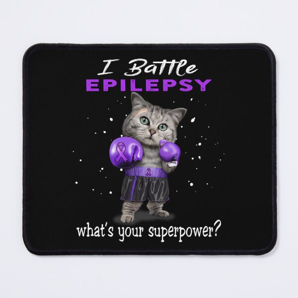 Item preview, Epilepsy Warrior - I Battle Epilepsy What Is Your Superpower? designed and sold by Jennpak.