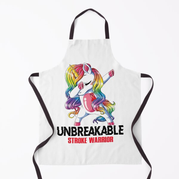 Item preview, Stroke Awareness - Unicorn Stroke Warrior Ribbon UNBREAKABLE designed and sold by Fernandezf.