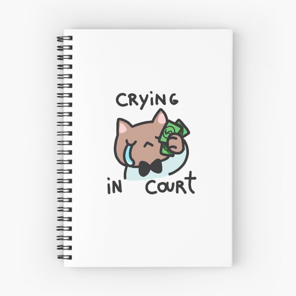 Item preview, Crying in court (with money) kitty designed and sold by NicoNicopru.