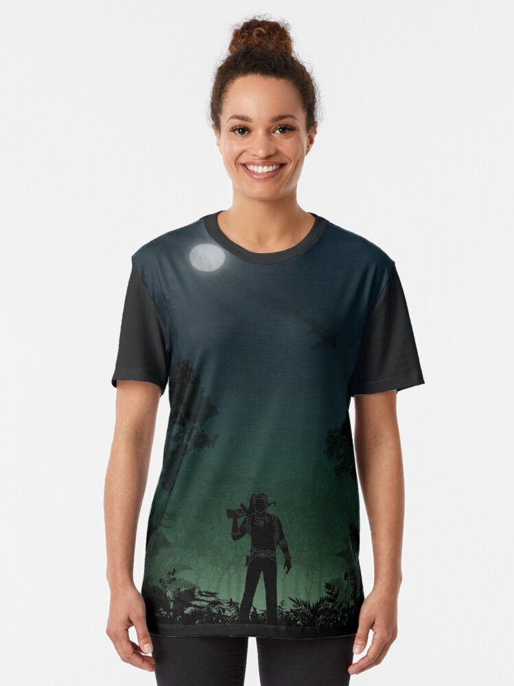 Uncharted 4 Nathan Drake Graphic T-Shirt for Sale by