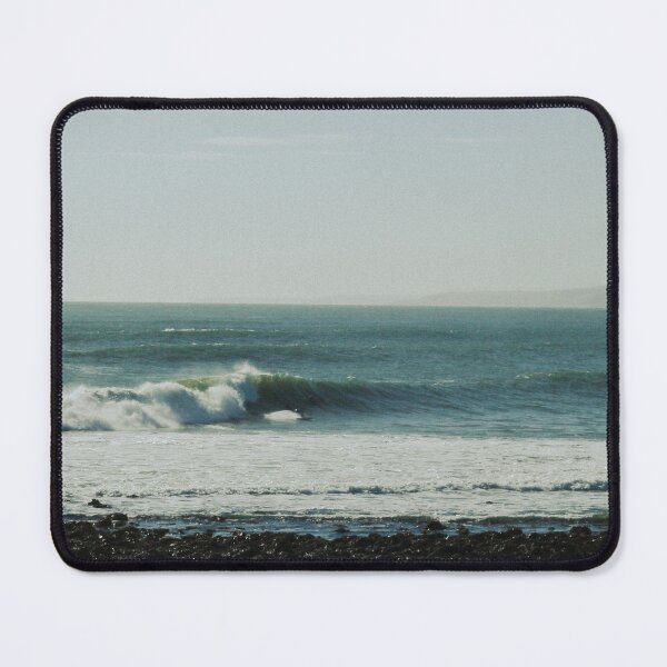 Item preview, Wave Rolling Through at Manu Bay designed and sold by JayrosParker.