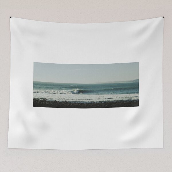 Item preview, Wave Rolling Through at Manu Bay designed and sold by JayrosParker.