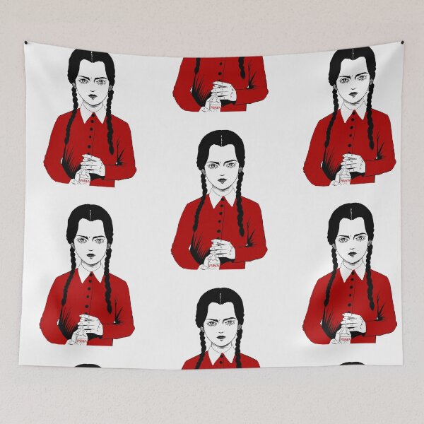 Item preview, Wednesday's child is full of woe - red - no text designed and sold by gaslight-n.