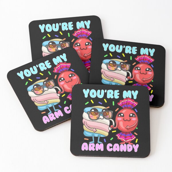 Item preview, You're My Arm Candy Candy Lover Cute Matching Couple designed and sold by SharpThreadZ.