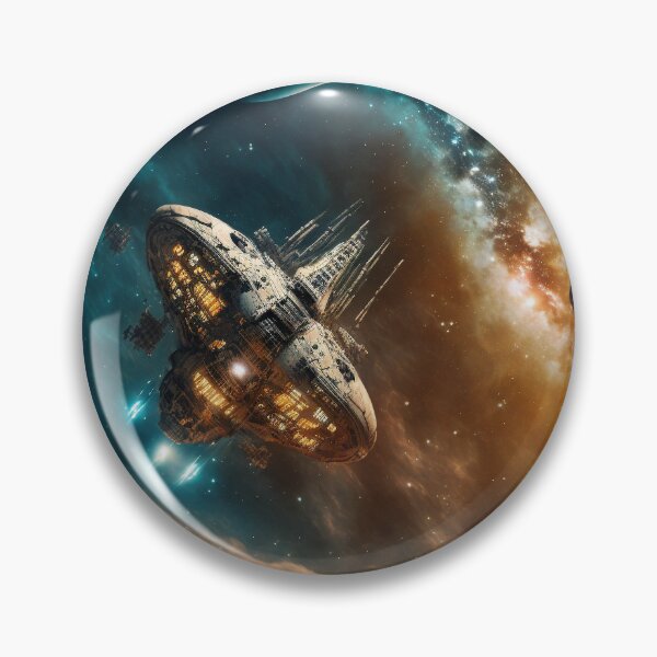 Item preview, Abandoned Space Station designed and sold by The-Artful-Eye.