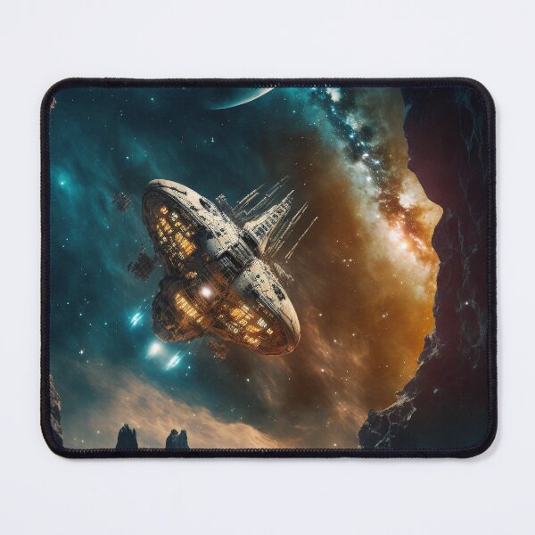 Item preview, Abandoned Space Station designed and sold by The-Artful-Eye.