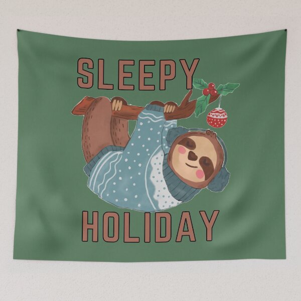 Item preview, Happy winter - Sleepy holiday designed and sold by Abd-Elrahman1.