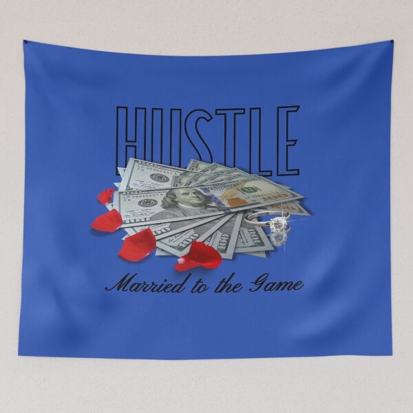 Item preview, Married to the Game. HUSTLE. designed and sold by MyMerch4u.