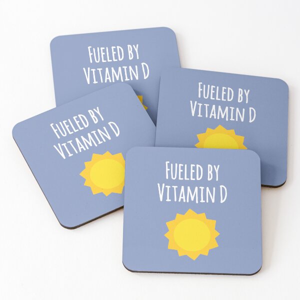 Item preview, Fueled by Vitamin D : Sun Quote designed and sold by EnzoVectorism.