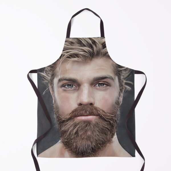 Item preview, Young, Blond  Bearded Man- Light Brown Eyed Cutie designed and sold by LthrDaddyBear.