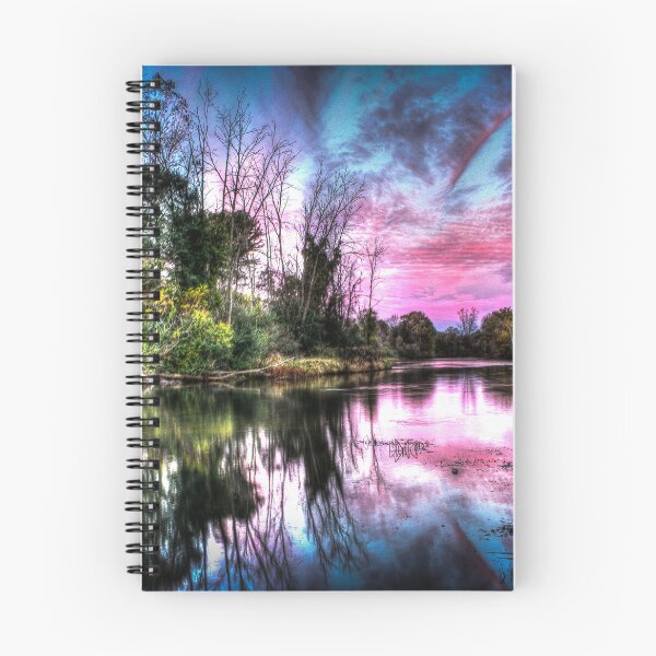Item preview, North Branch Kalamazoo River at Historic Bridge Park in Battle Creek, MI designed and sold by Rocco Goff.