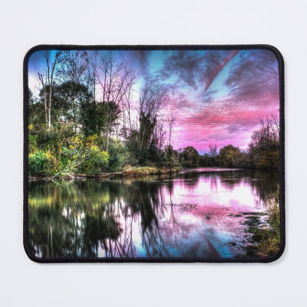 Item preview, North Branch Kalamazoo River at Historic Bridge Park in Battle Creek, MI designed and sold by Rocco Goff.