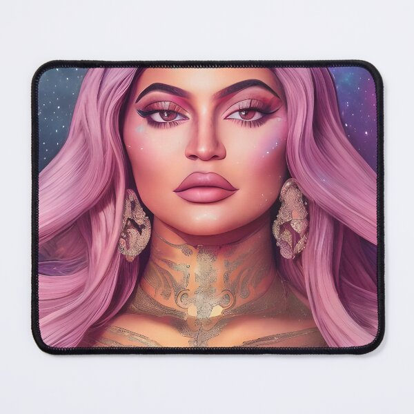 Item preview, Hot Kylie Jenner Pink Hair designed and sold by JustShineBaby.