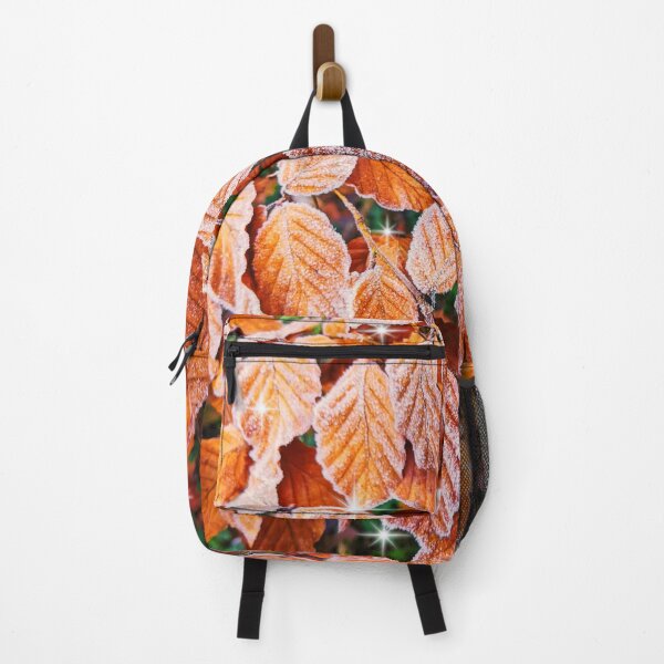 Item preview, Golden Autumn leaves with a dusting of frost designed and sold by ditzy-designs.