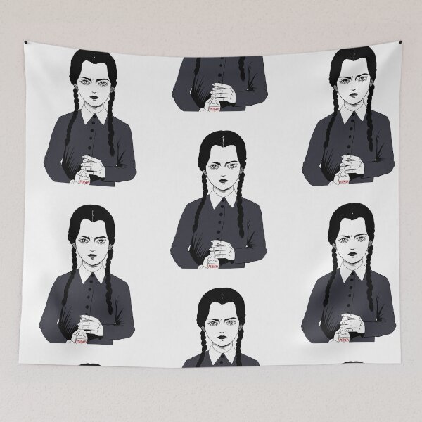 Item preview, Wednesday's child is full of woe - black - no text designed and sold by gaslight-n.