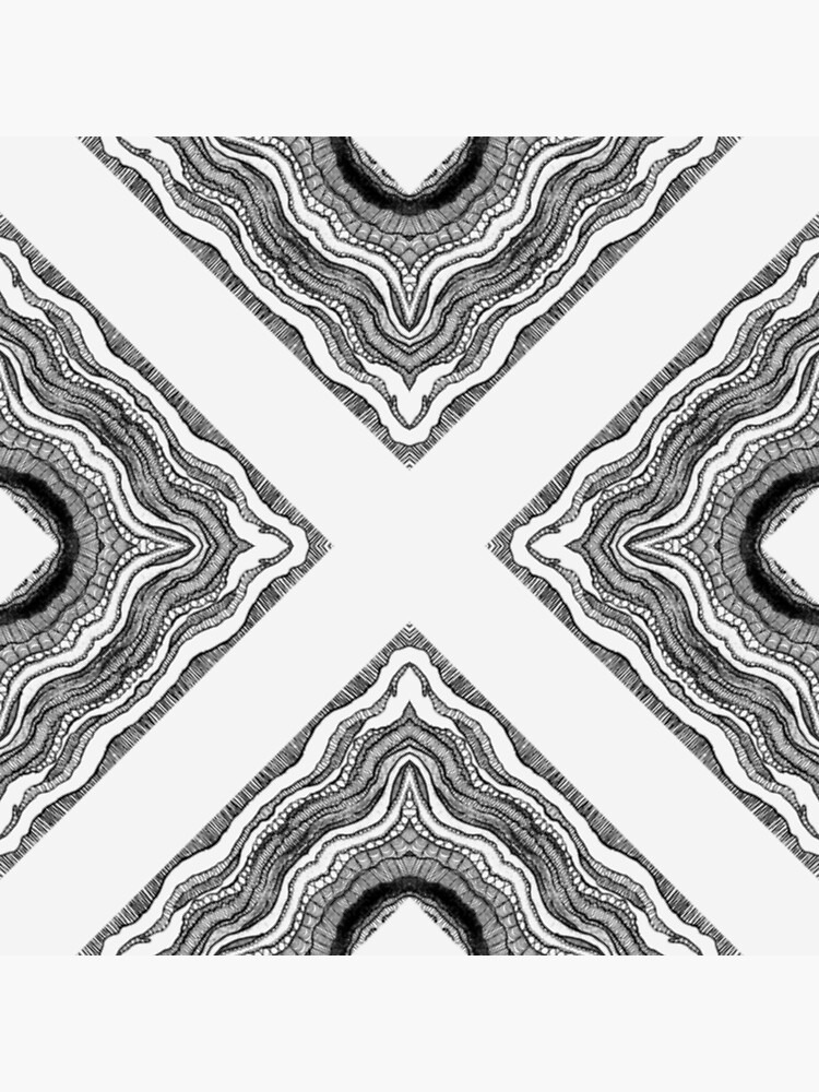 black-and-white-tile-pattern-sticker-for-sale-by-jessdaniart-redbubble