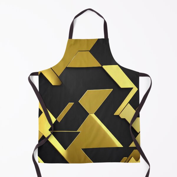 Item preview, Golden and Black Modern Abstract Surface Decor 02 designed and sold by jumpercat.