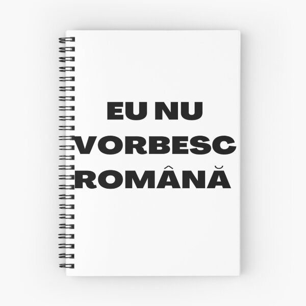Item preview, Eu nu vorbesc română (I don't speak Romanian) designed and sold by Mimifsud.