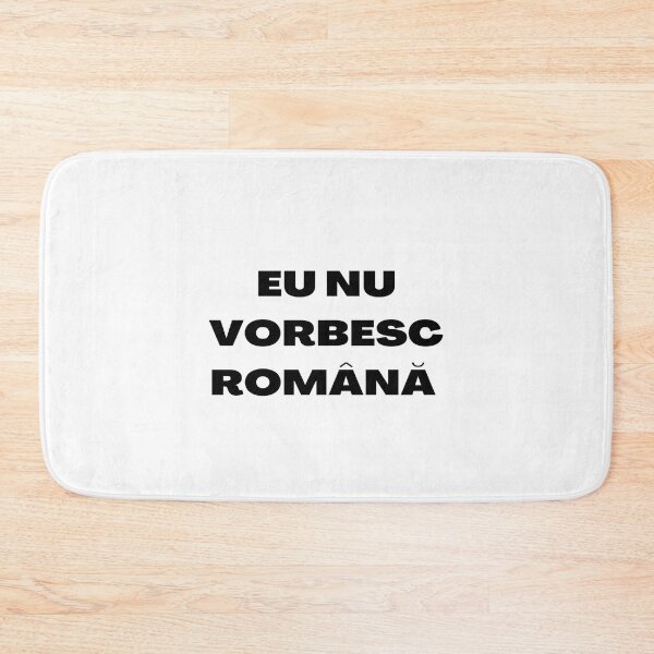 Item preview, Eu nu vorbesc română (I don't speak Romanian) designed and sold by Mimifsud.