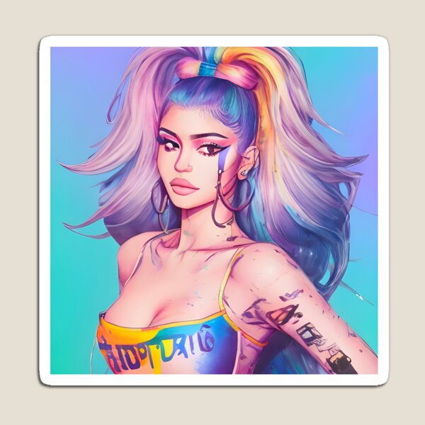 Aperçu de l'œuvre Manga Kylie Jenner créée et vendue par JustShineBaby.