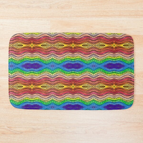 Item preview, Rainbow waves designed and sold by JessDaniArt.