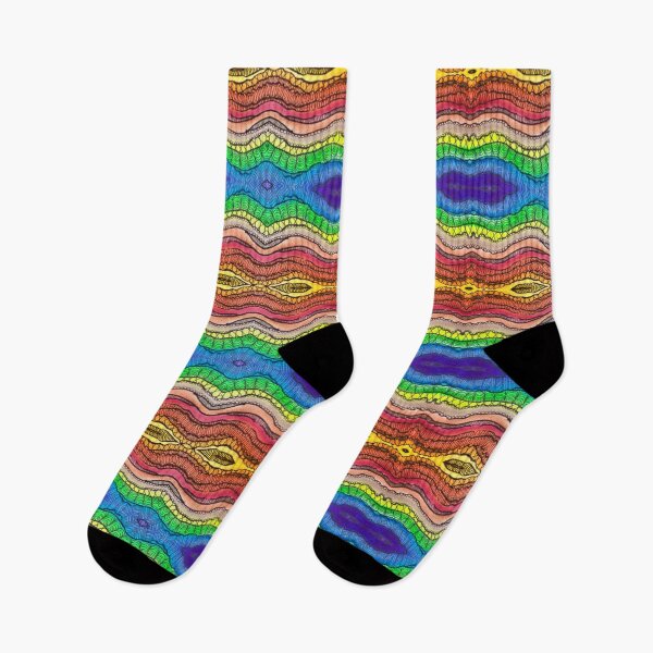 Item preview, Rainbow waves designed and sold by JessDaniArt.