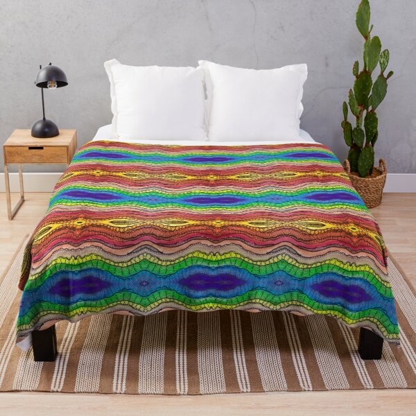 Item preview, Rainbow waves designed and sold by JessDaniArt.