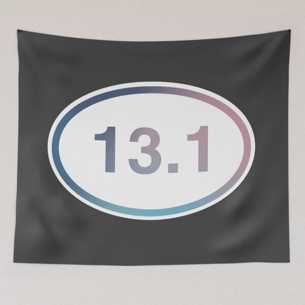 Item preview, 13.1 Half Marathon Running Race Distance designed and sold by murialbezanson.