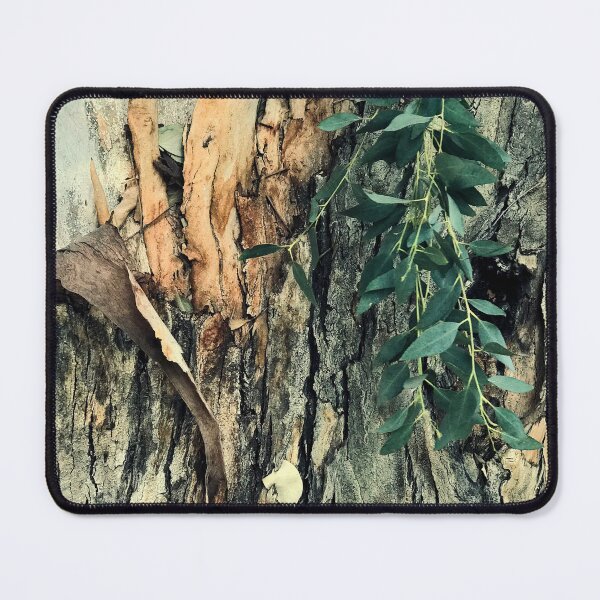 Item preview, Exquisitely Textured Tree Bark With Lush Leaves  designed and sold by DEC02.