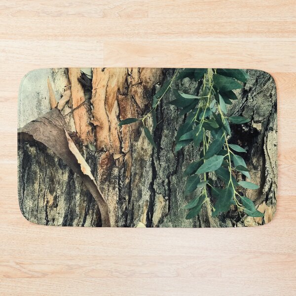 Item preview, Exquisitely Textured Tree Bark With Lush Leaves  designed and sold by DEC02.