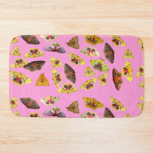 Item preview, Endless Io Moths (Automeris io) PINK motif designed and sold by Entomologist.
