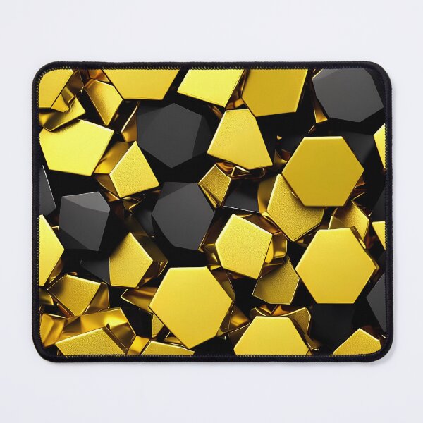 Item preview, Golden and Black Modern Abstract Surface Decor 04 designed and sold by jumpercat.