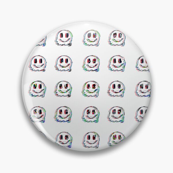 Artikelvorschau, Glitchy Smiley-Gesicht entworfen und verkauft von AzureArts.