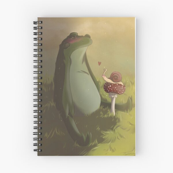 Item preview, Frog and Snail in Love designed and sold by souptimme.