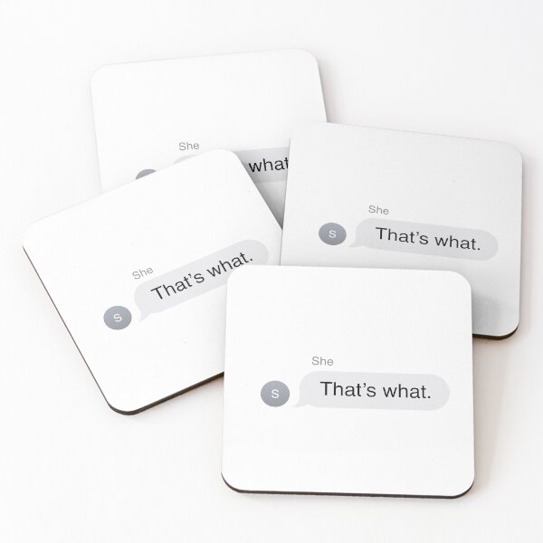 Item preview, That's What She Said Text Message designed and sold by murialbezanson.