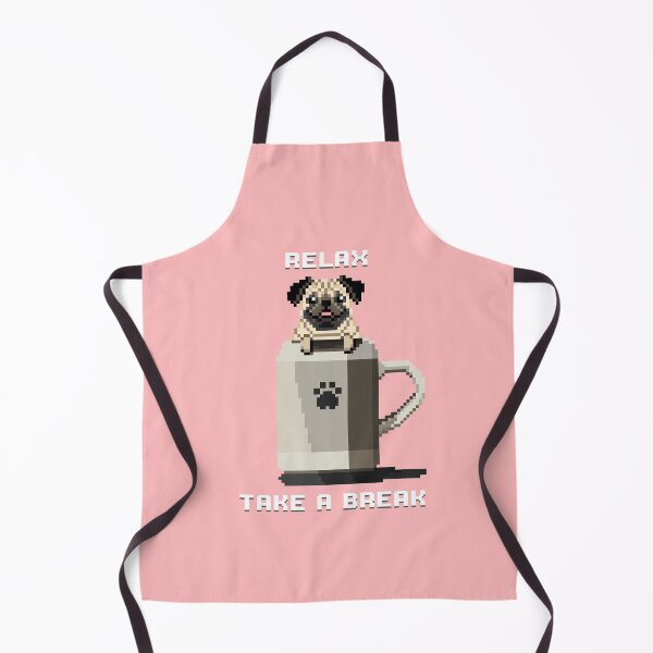 Artikelvorschau, Relax, Take a Break (Light Pink) entworfen und verkauft von PixelByFatbeard.