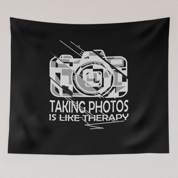 Item preview, taking photos is like therapy designed and sold by hamzablk.