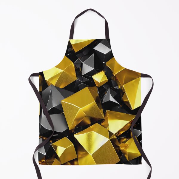 Item preview, Golden and Black Modern Abstract Surface Decor 05 designed and sold by jumpercat.