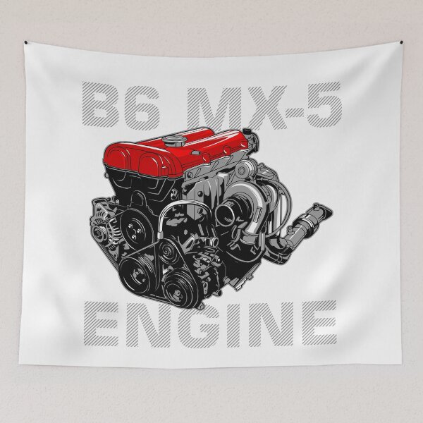 Item preview, JDM Mazda B6 MX5 Miata Engine Turbo Car designed and sold by halleinstyle.
