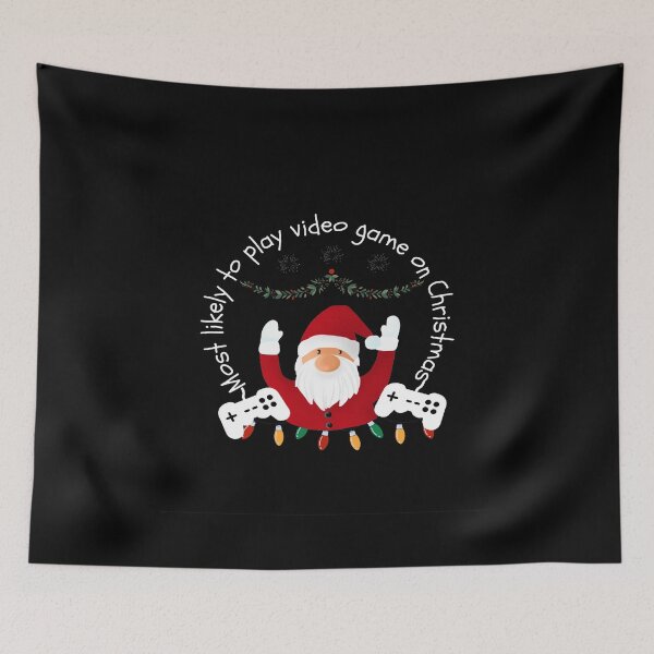 Item preview,  Most Likely To Play Video Games On Christmas designed and sold by alaasobhi.