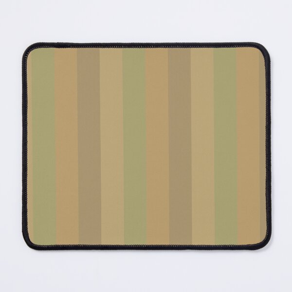 Item preview, Shades of Ochre and Neutral Green Wide Vertical Stripe designed and sold by rhombusOnion.