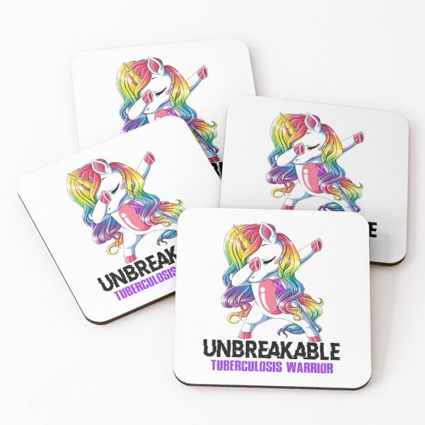 Item preview, Conciencia de la tuberculosis - Unicornio Tuberculosis Warrior Ribbon IRROMPIBLE designed and sold by Fernandezf.
