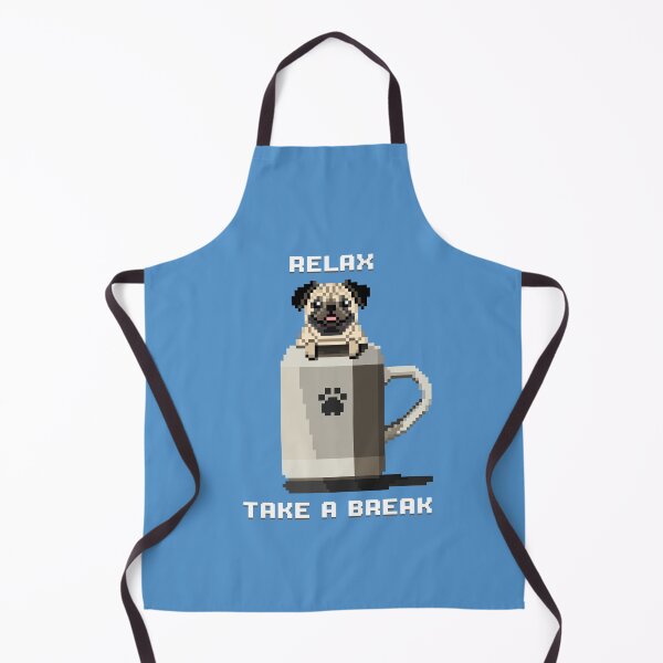 Item preview, Relax, Take a Break (Picton Blue) designed and sold by PixelByFatbeard.