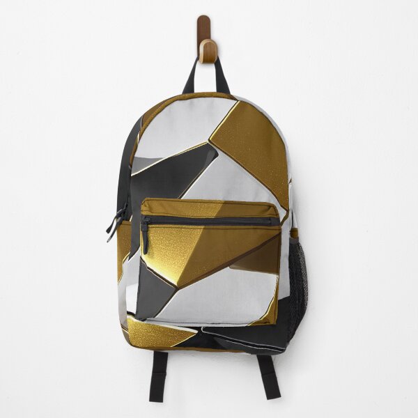 Item preview, Golden and White Modern Abstract Surface Decor 02 designed and sold by jumpercat.