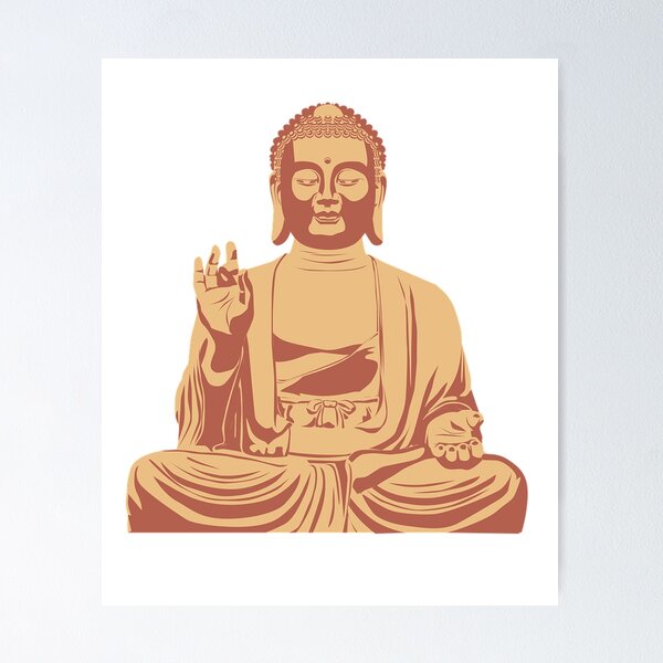 Artikelvorschau, Budda Sitzend entworfen und verkauft von NoriTEEs.